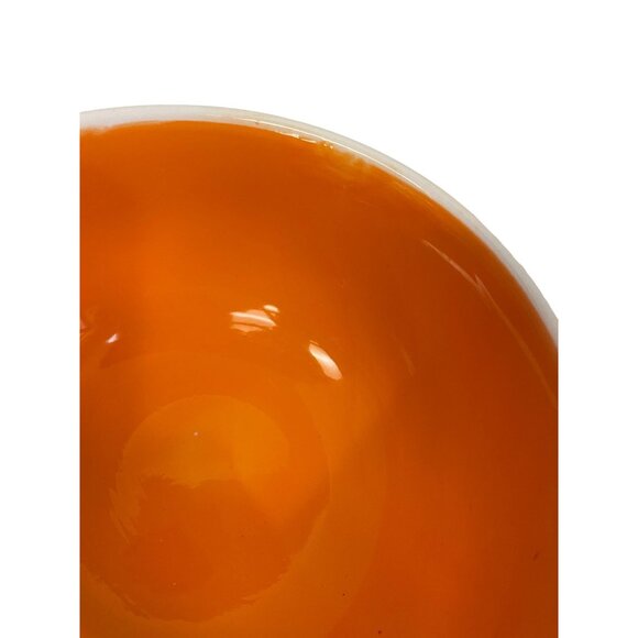 RAE Dunn Artisan Collection White Orange Halloween Hocus Pocus Bowl 5"H x 8.5"W - Picture 5 of 11